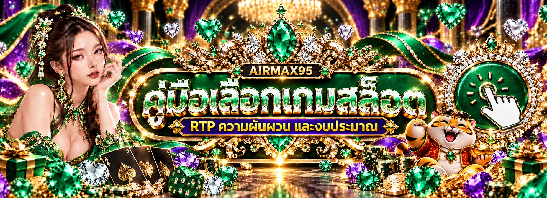 AIRMAX95 คู่มือเลือกเกมสล็อต | RTP และความผันผวน